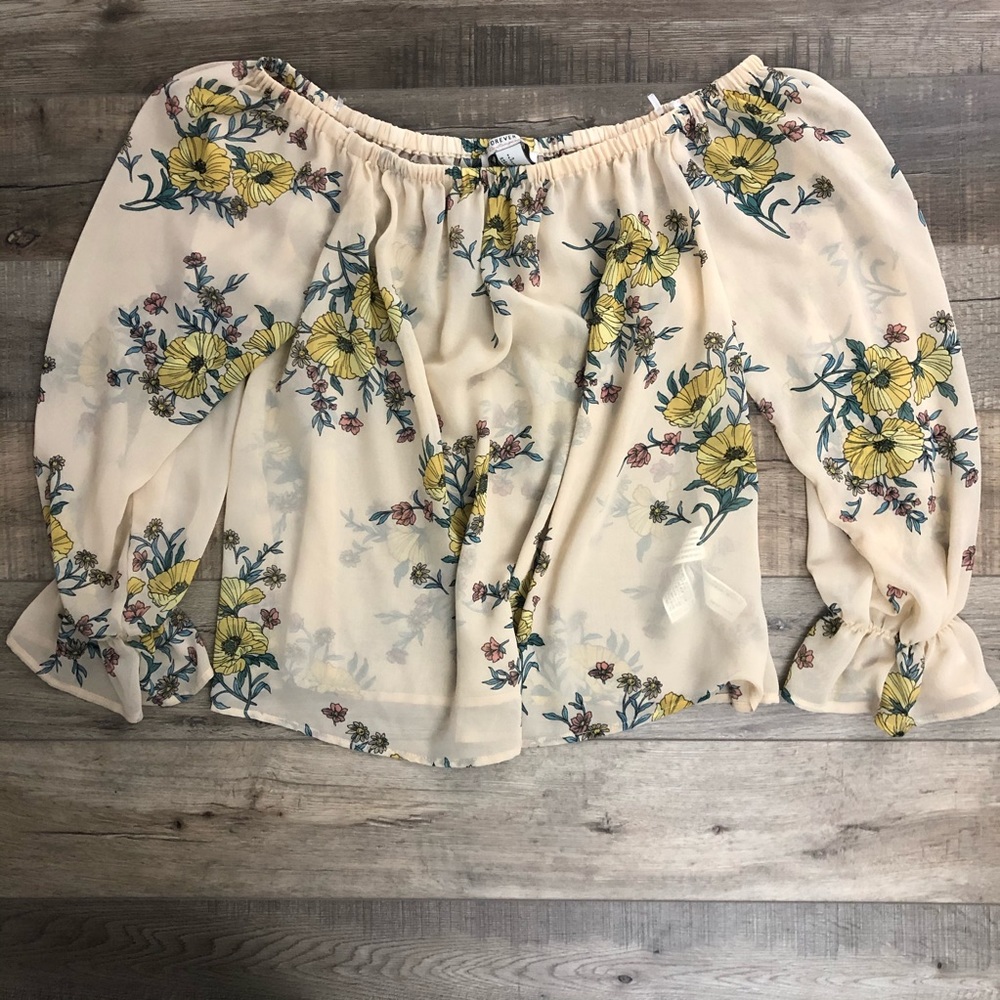 Forever21 off-shoulder blouse